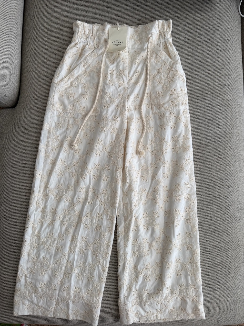 Sezane Jacques Pants NWT Size 4